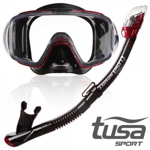 투사 스포츠(TUSA Sport) TUSA 투사 성인용 마스크+스노클세트 UC-3125QB MDR